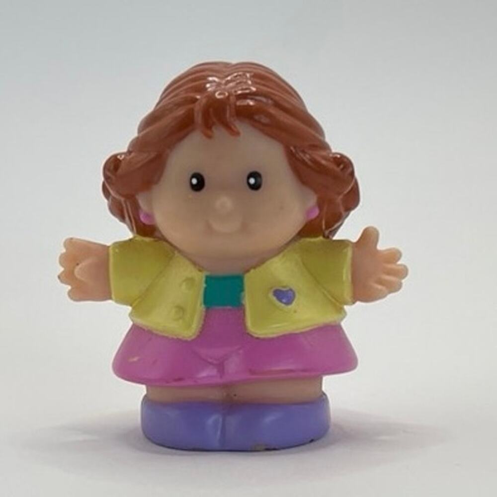 Vintage Little People Mother Mommy Mom Lady Woman Brunette 2000